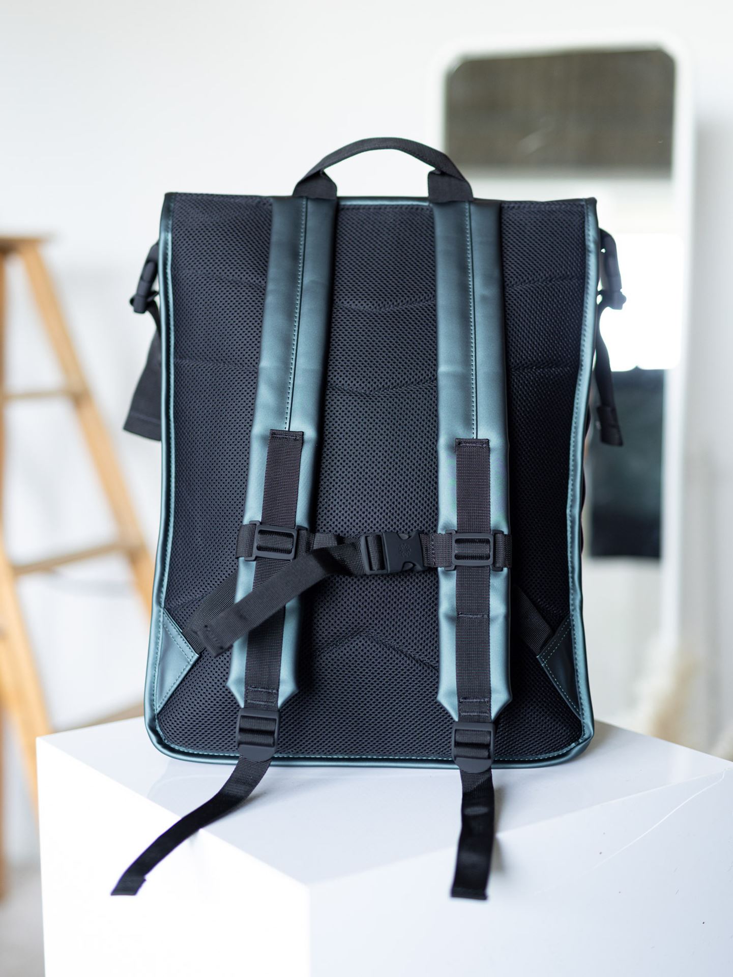 Buckle Rolltop Rucksack