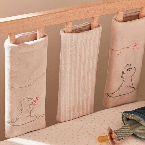Tiga, Stegi & Ops Protège Barreaux pour lits et parcs bébé   Beige        de               Noukies