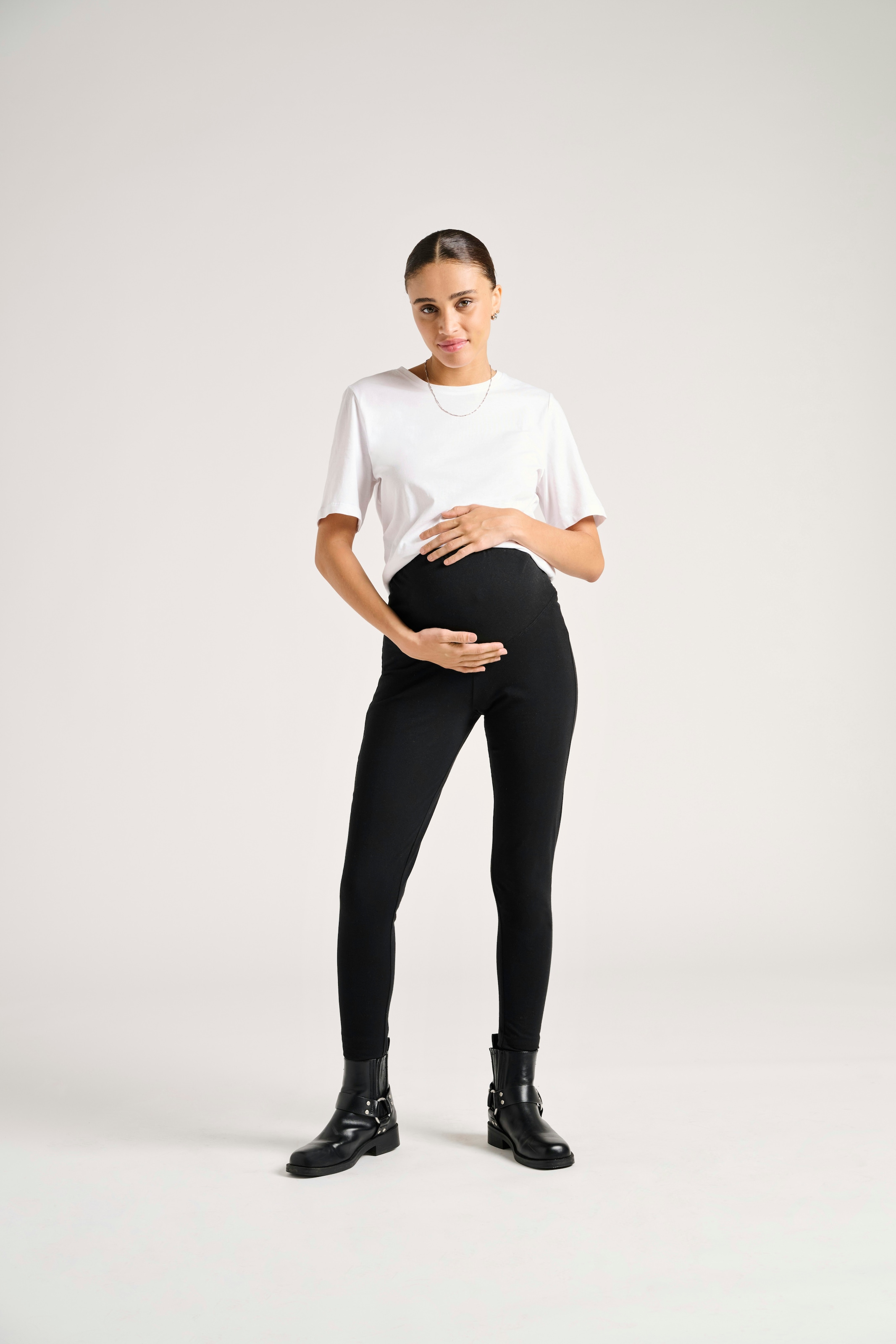 ONLY MATERNITY Umstandsleggings »OLMLOVELY NEW LEGGING 2PCK JRS NOOS«