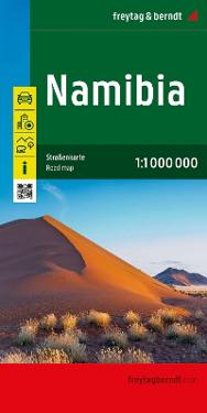 Namibia, road map 1:1,000,000, freytagberndt