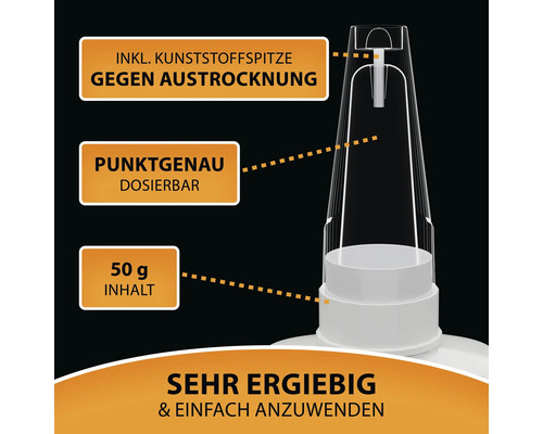 ARKA Kraftprotz universele superlijm, dik, 50 g
