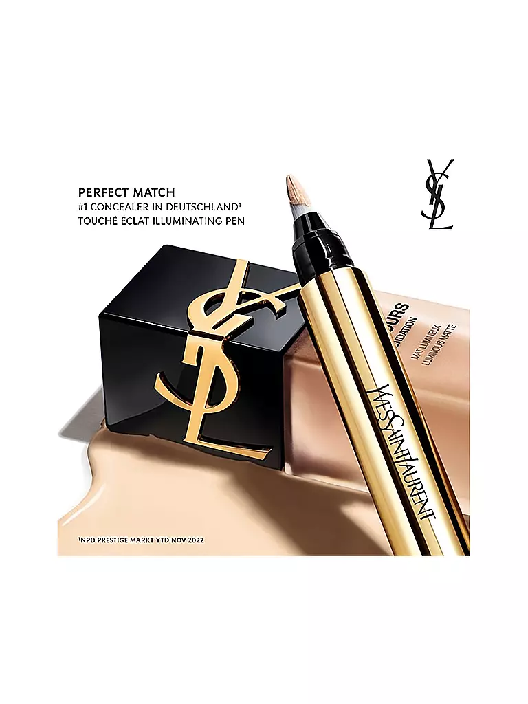 YVES SAINT LAURENT Make Up - Touche Éclat Concealer (N.4 Luminous Gold) camel