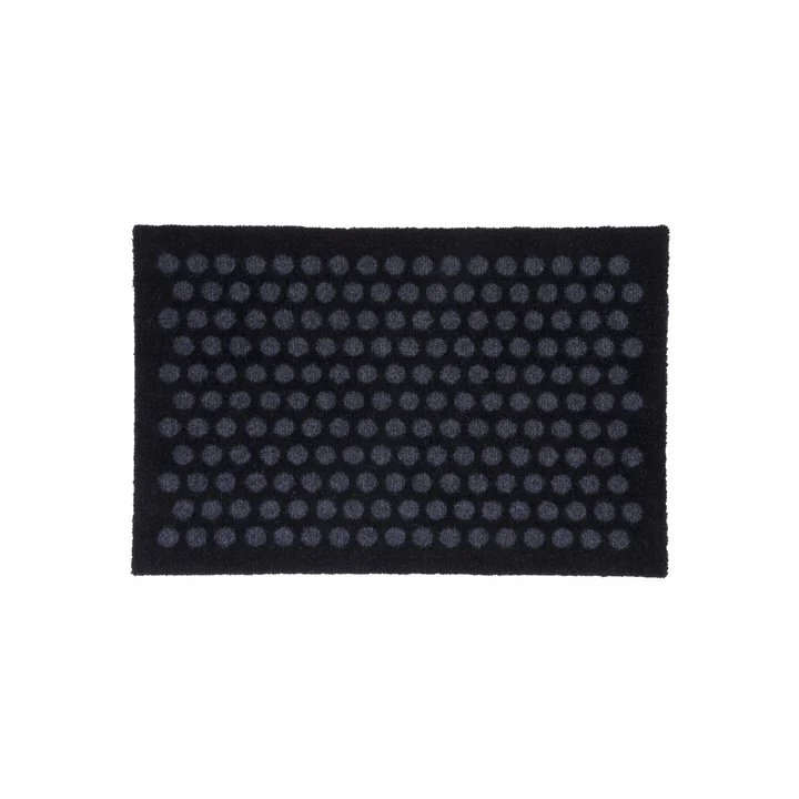 tica copenhagen - Dot Fussmatte 40 x 60 cm, schwarz / grau