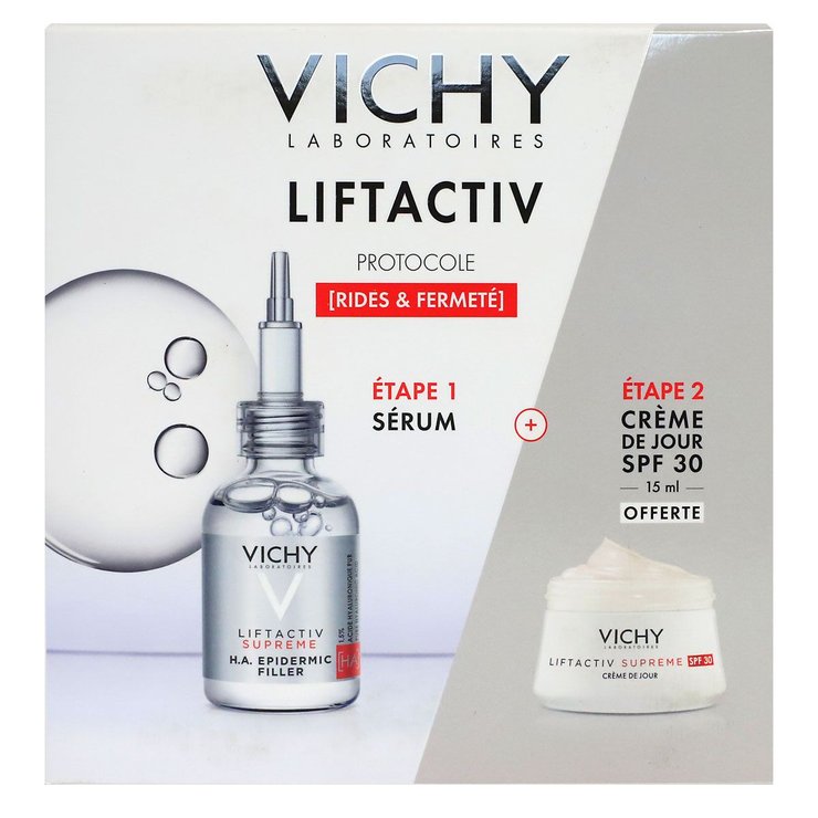 Liftactiv Suprême HA Epidermic Filler sérum 30ml + Suprême jour SPF30 offert