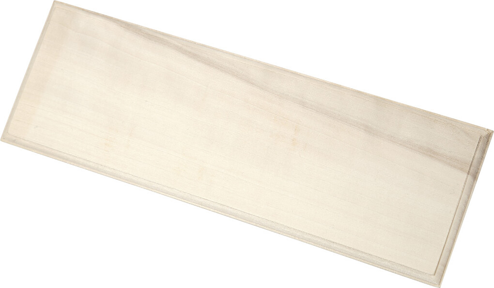 Træskilt - Str. 10X30 CM - Tykkelse 1 CM - 1 Stk