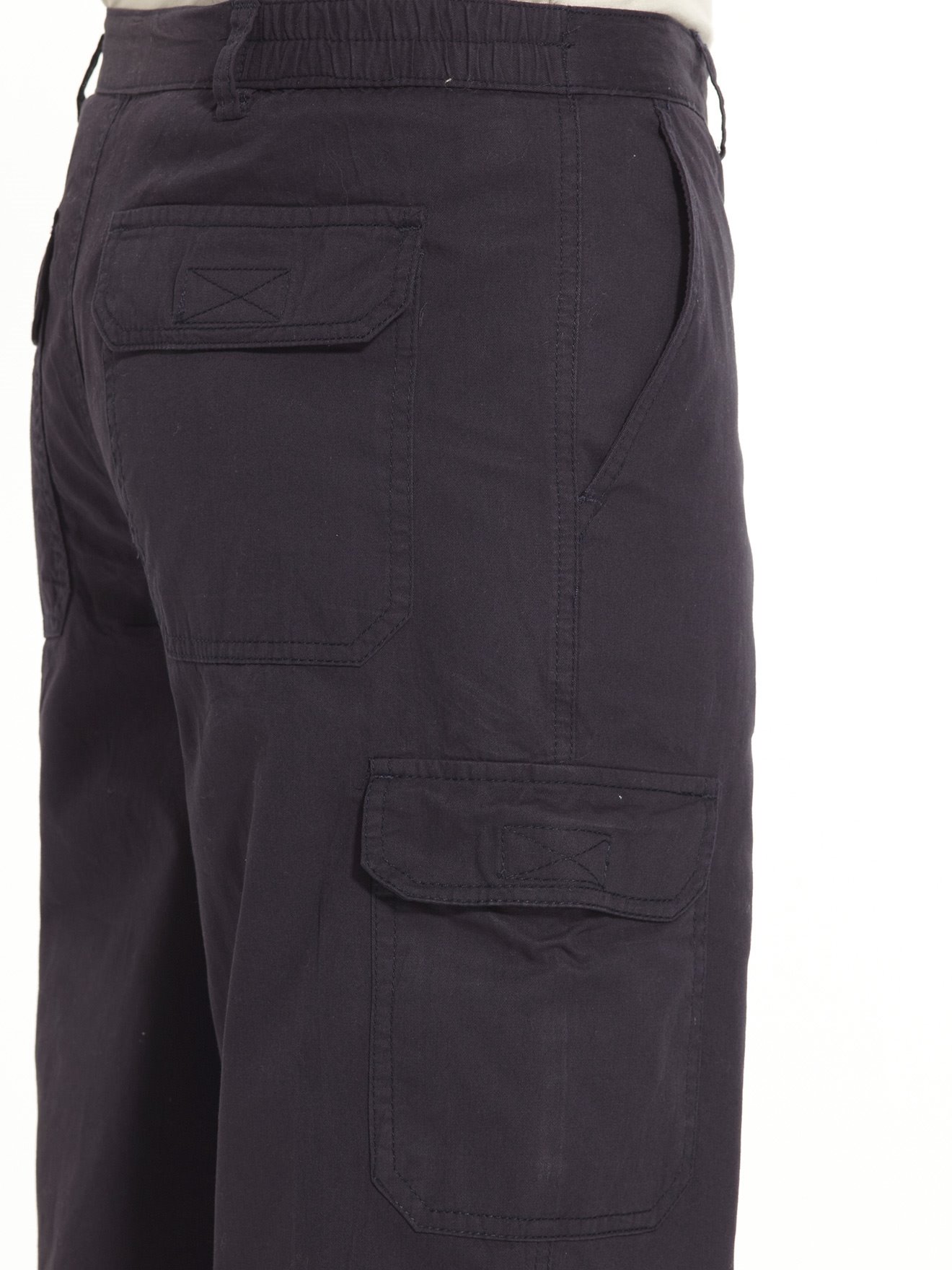 Pantalon de détente droit multipoches