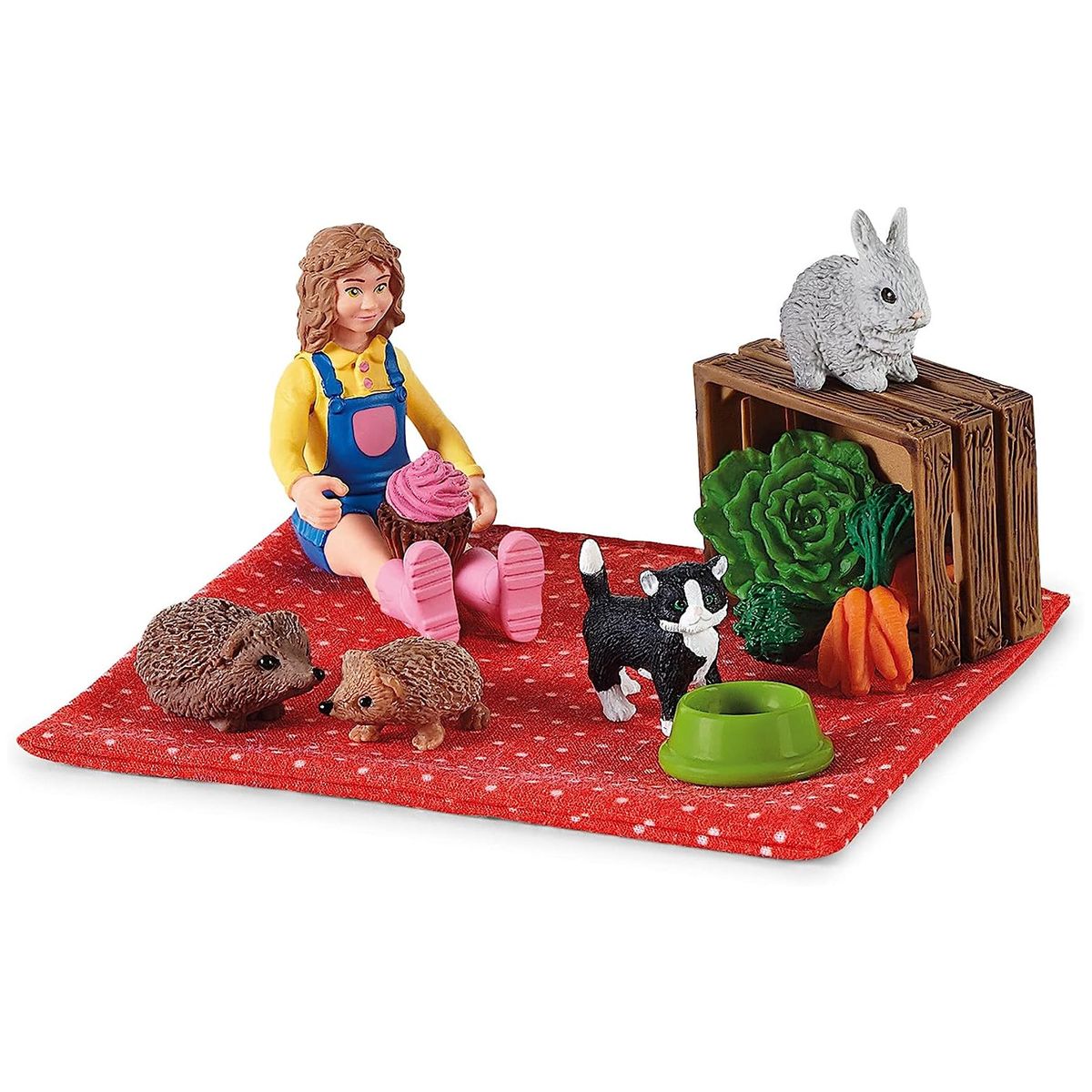 Schleich 72160 - Farm World - Picknick mit den kleinen Haustieren