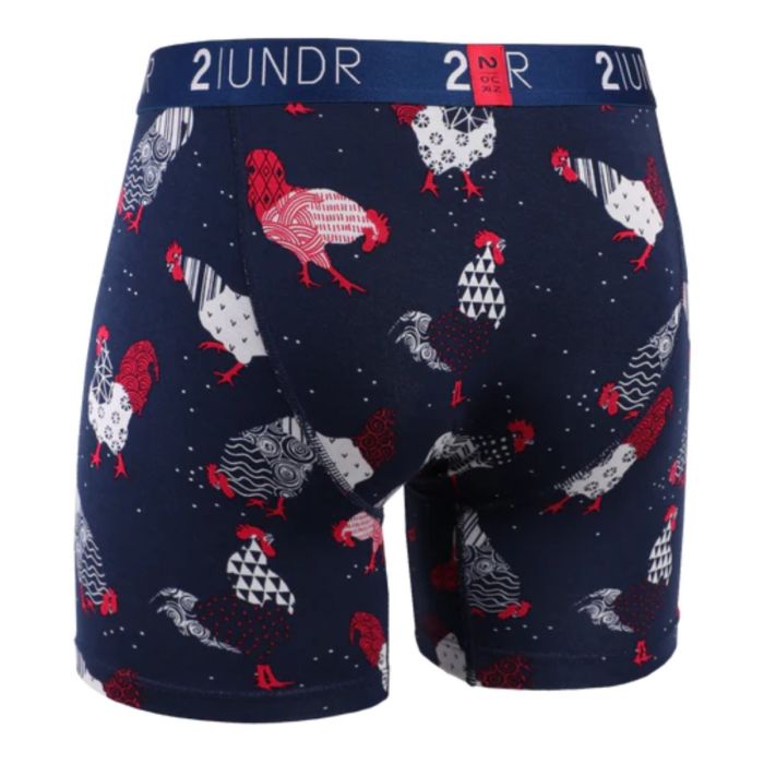 2UNDR Herre Undertøj og basislag Swing Shift Boxer Rød