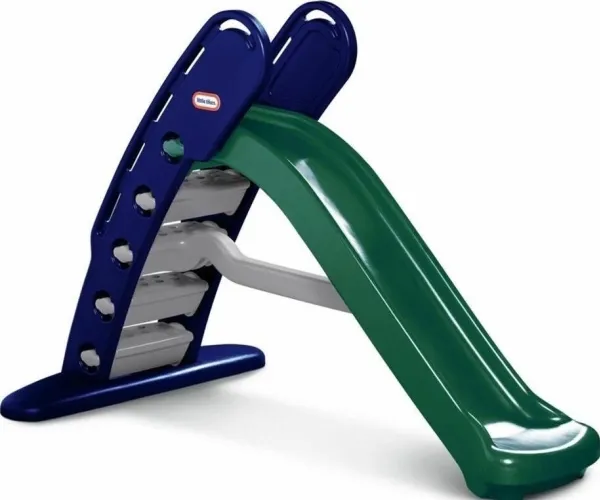 Little Tikes Giant Slide- Jungle, 2 År, 6 År, 17,4 kg, Blå, Grøn