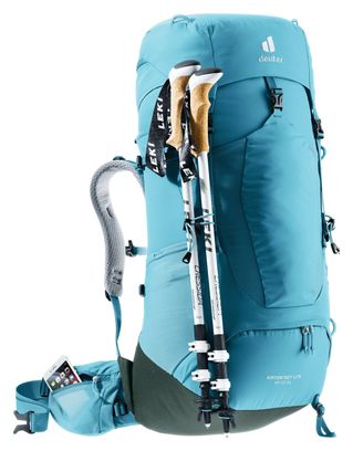 Sac de Randonnée Femme Deuter Aircontact Lite 45   10 SL Bleu