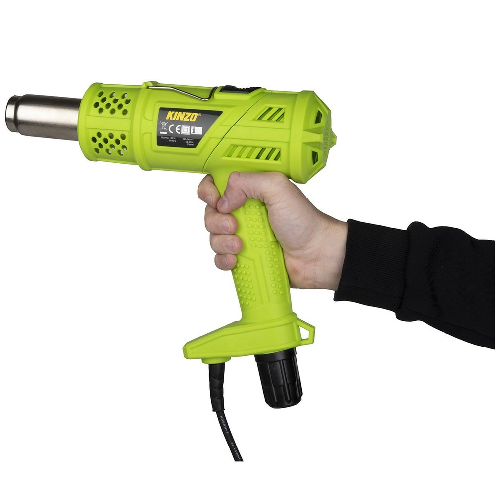 Désherbeur thermique 230 v 2000 w 5 embouts kz garden