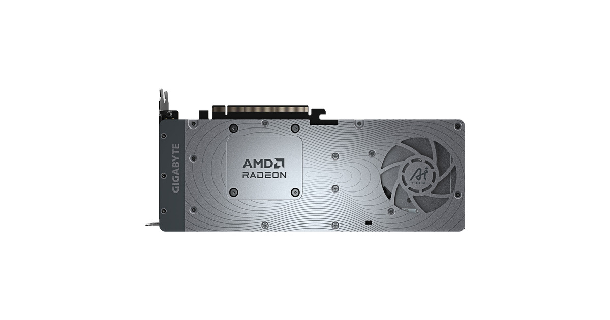 GIGABYTERadeon AI PRO R9700 AI TOP 32G grafische kaart  (Zwart, 3x DisplayPort, 1x HDMI)