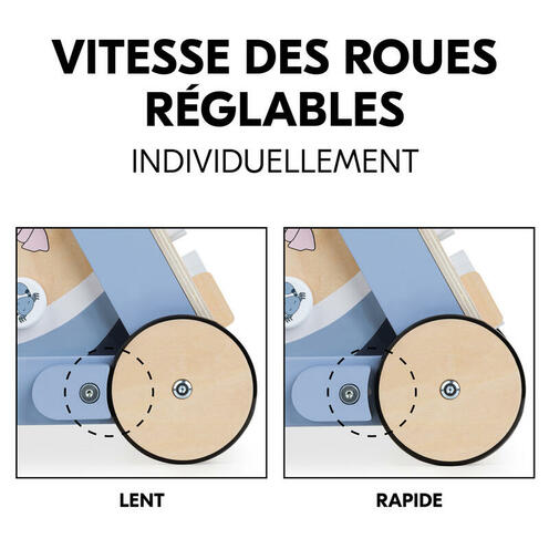Chariot de marche éducatif Learn to walk - Bois - HAUCK