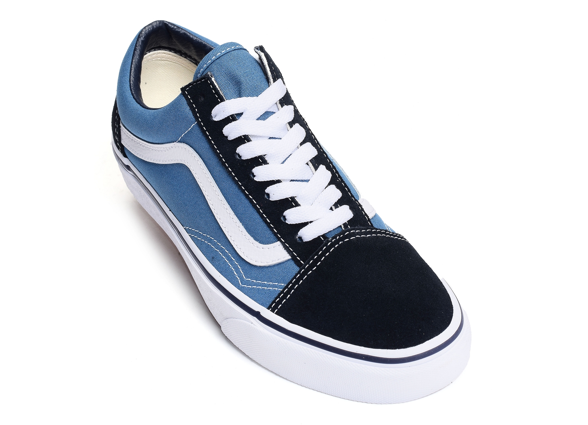 Ua old skool marine blanc