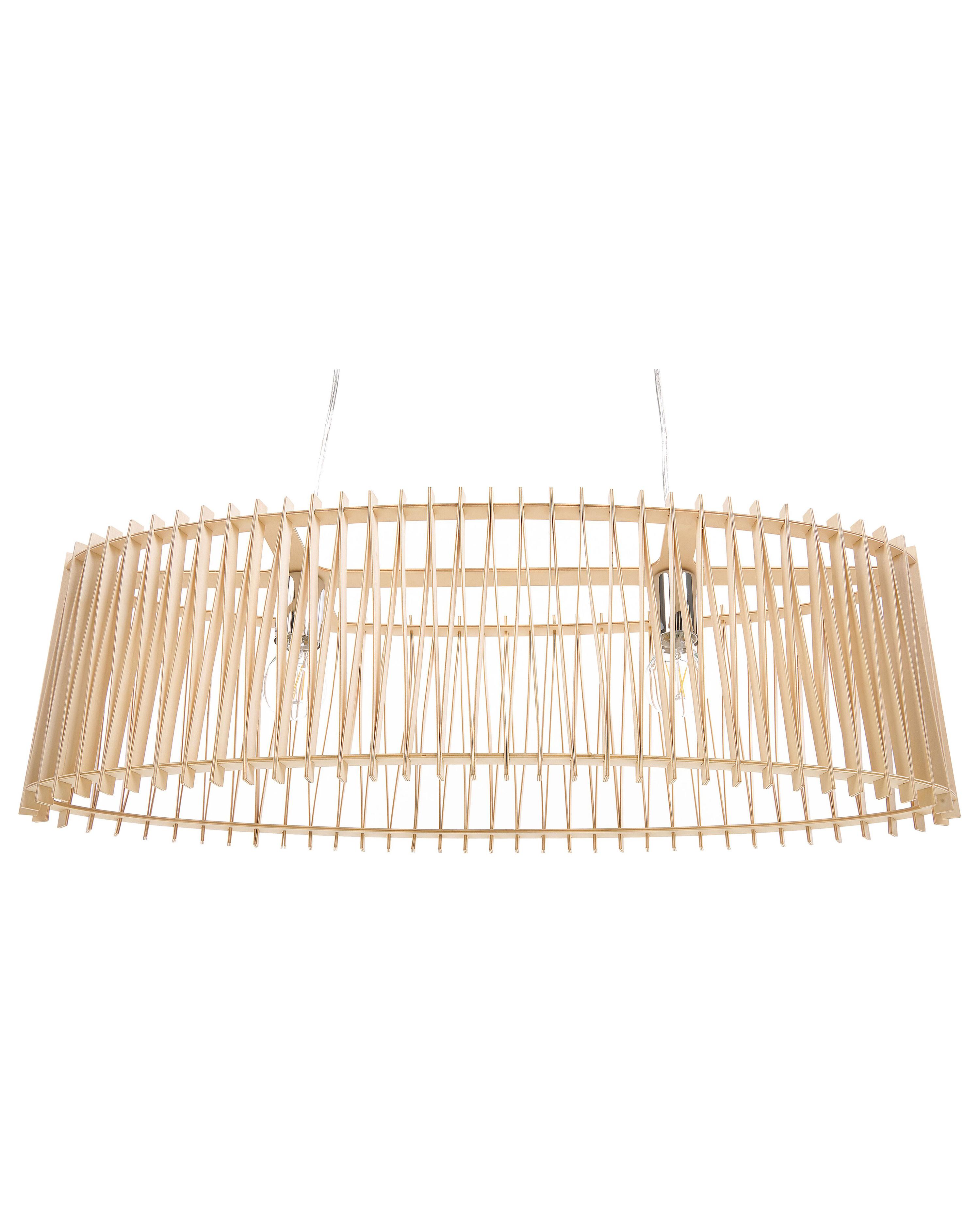 Hanglamp CHARI Lichtbruin