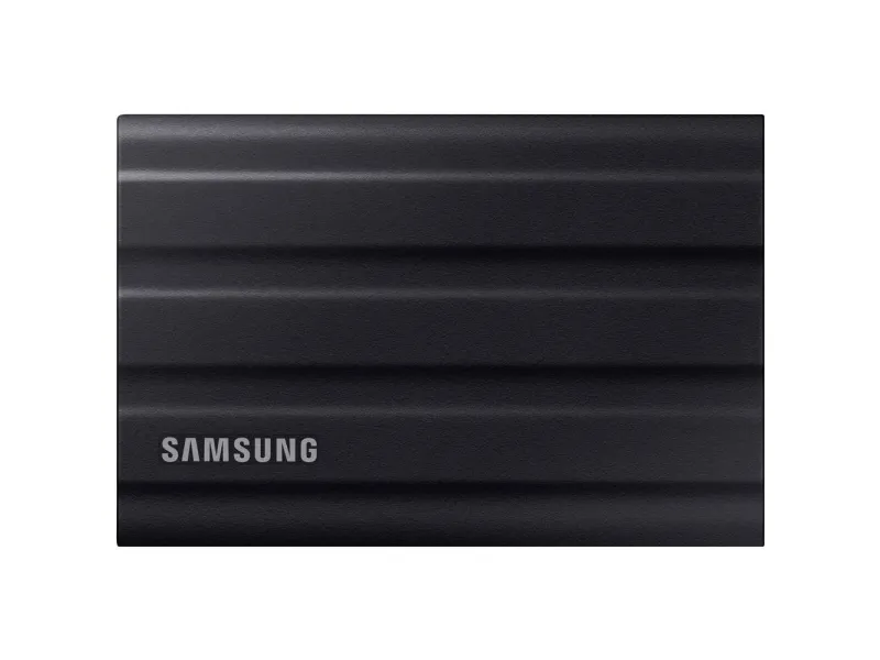 Samsung T7 Shield MU-PE4T0S - SSD - krypteret - 4 TB - ekstern (bærbar) - USB 3.2 Gen 2 (USB-C stikforbindelse) - 256-bit AES - sort