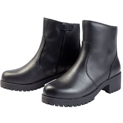 Demi-bottes Spirit Motors LADIES LEATHER 1.0 - FEMME - Noir