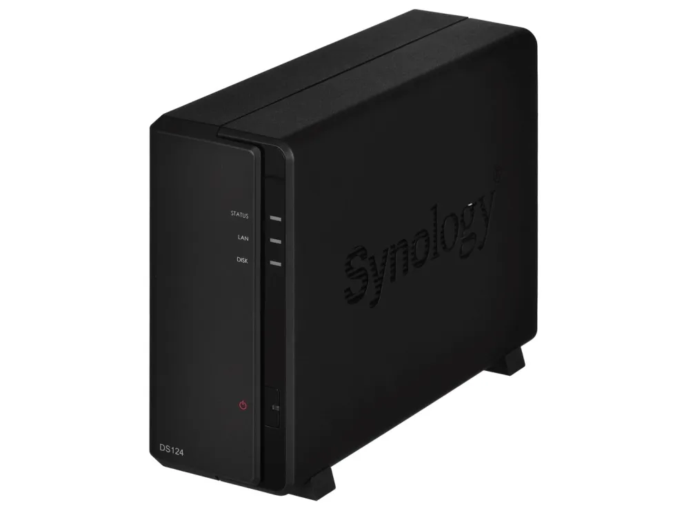 Synology Disk Station DS124 - NAS-server - RAM 1 GB - Gigabit Ethernet - iSCSI support