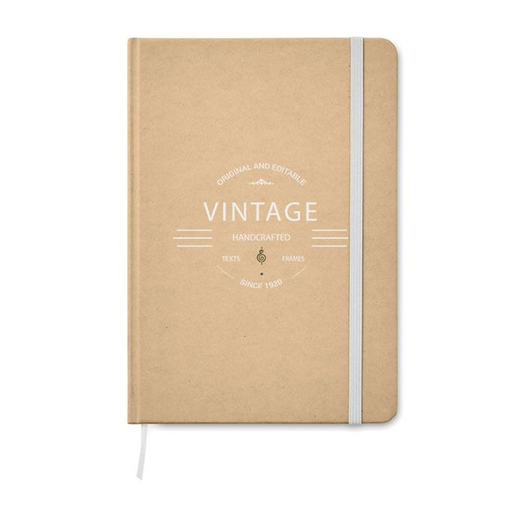 GiftRetail MO9684 - EVERWRITE Carnet A5 en carton recyclé