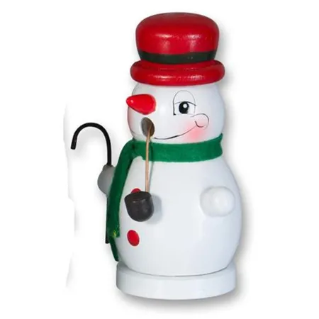 Amsinck & Sell Räuchermännchen Schneemann aus Holz, sortiert