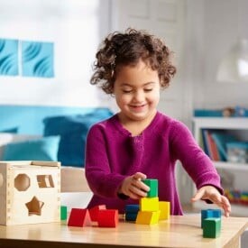 Melissa Og Doug - Puttekasse I Træ