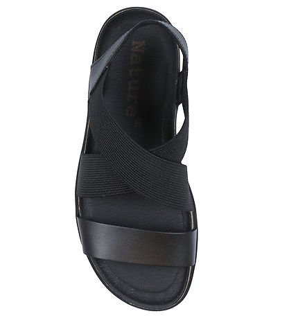Nature Sandalen - Mona - Schwarz