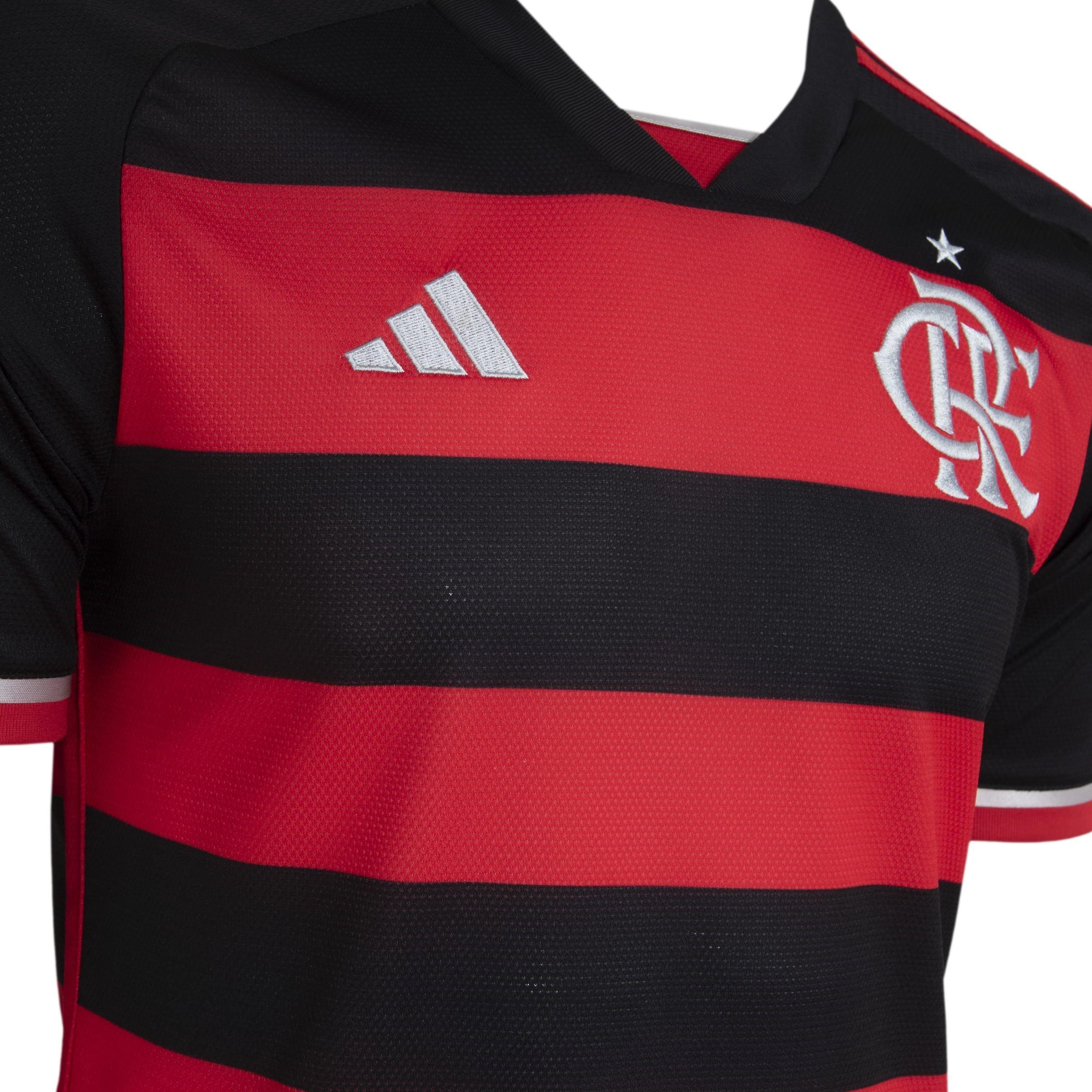 adidas CR Flamengo Home Shirt 2023 2024 Adults
