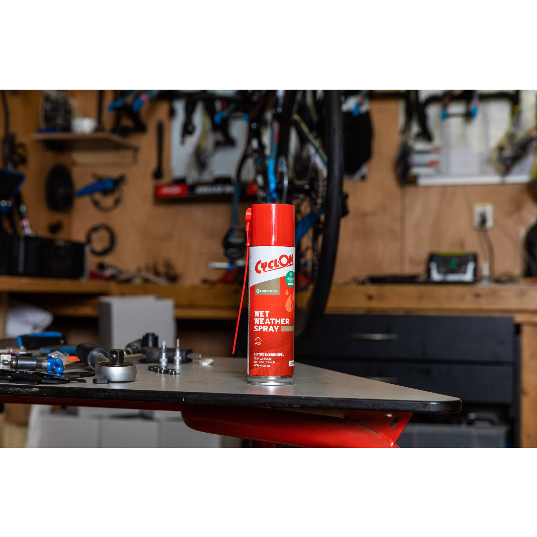 CyclOn Wet Weather Kettingspray