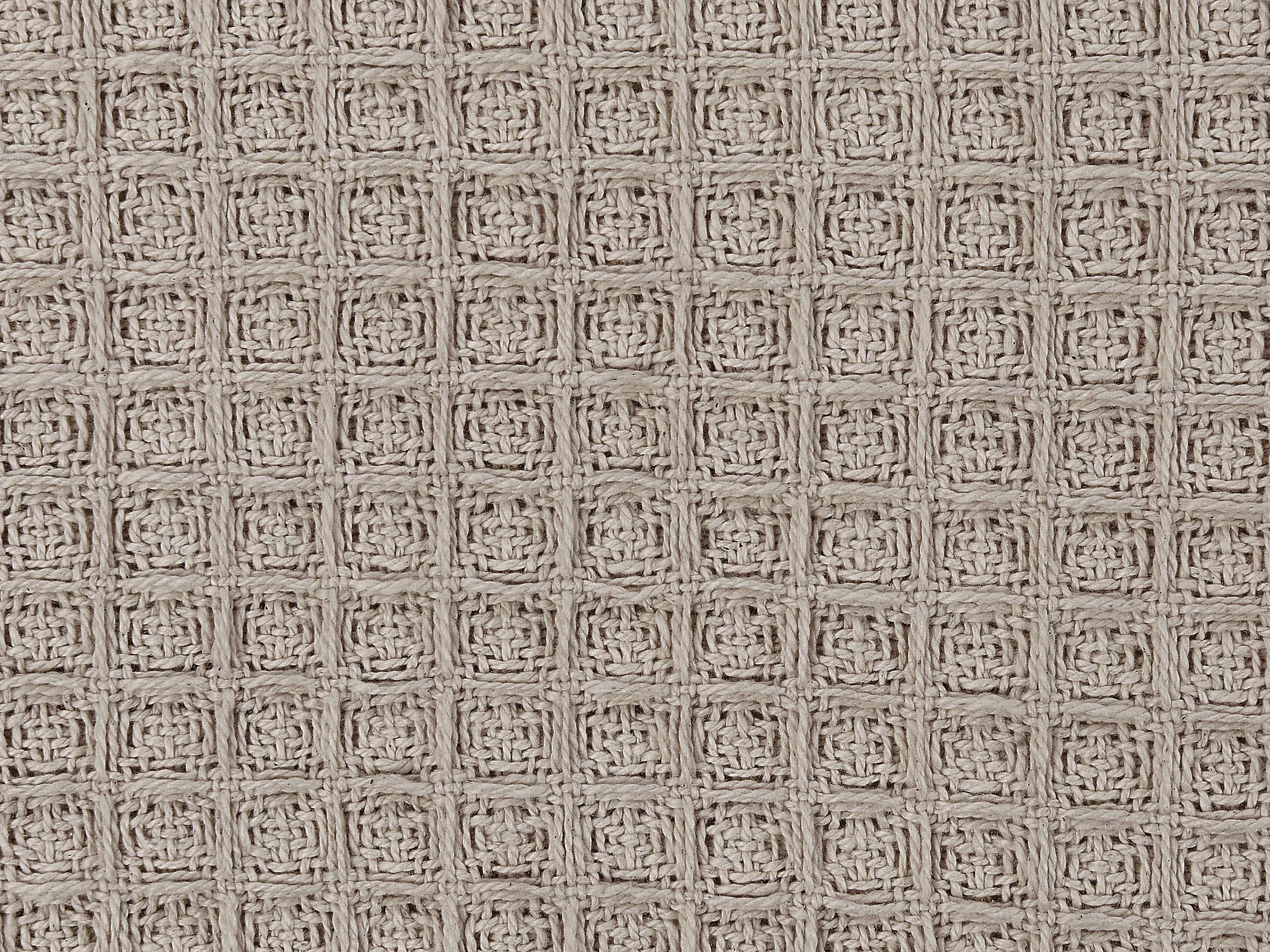 Sprei CHAGYL Katoen 220 x 240 cm Taupe