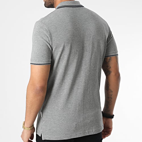 Polo Manches Courtes Dante Sport Gris Chiné