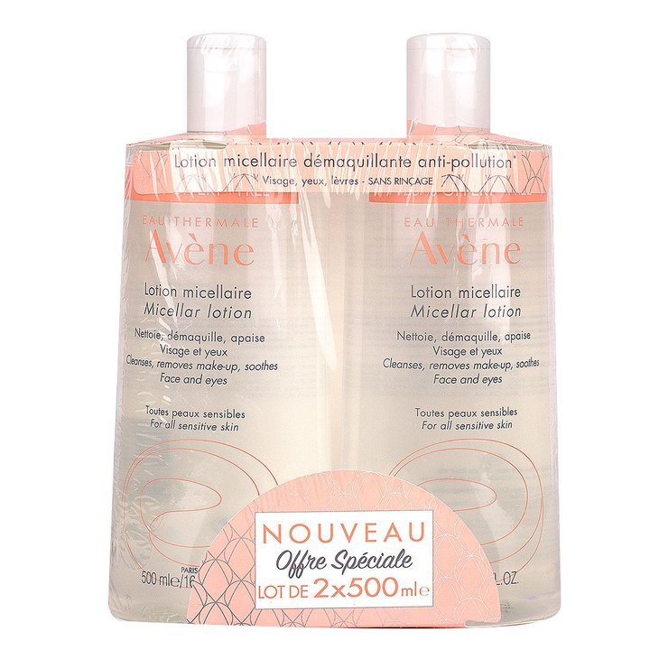 Lotion micellaire sans rinçage 2x500ml