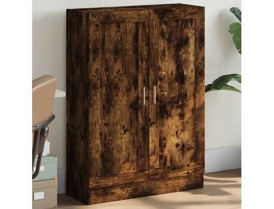 VIDAXL - Bibliothèque chêne fumé 82,5x30,5x115 cm bois d'ingénierie
