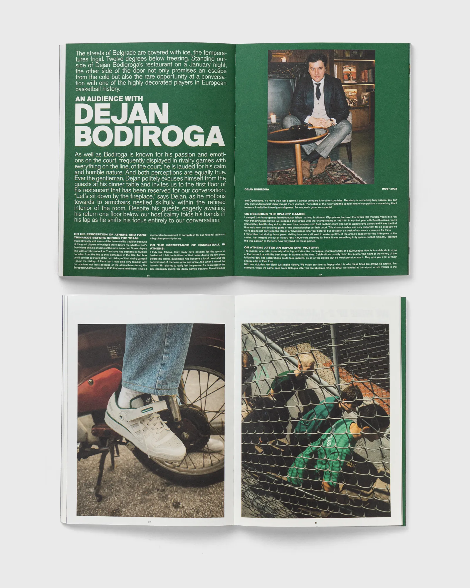 BSTN Brand European Basketball Heritage Series Book: PAO