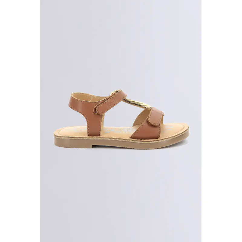 Preziosa Camel or SANDALES Cuir Fille