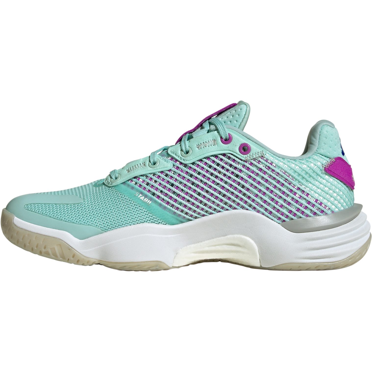 adidas Stabil 16 Hallenschuhe Damen semi flash aqua