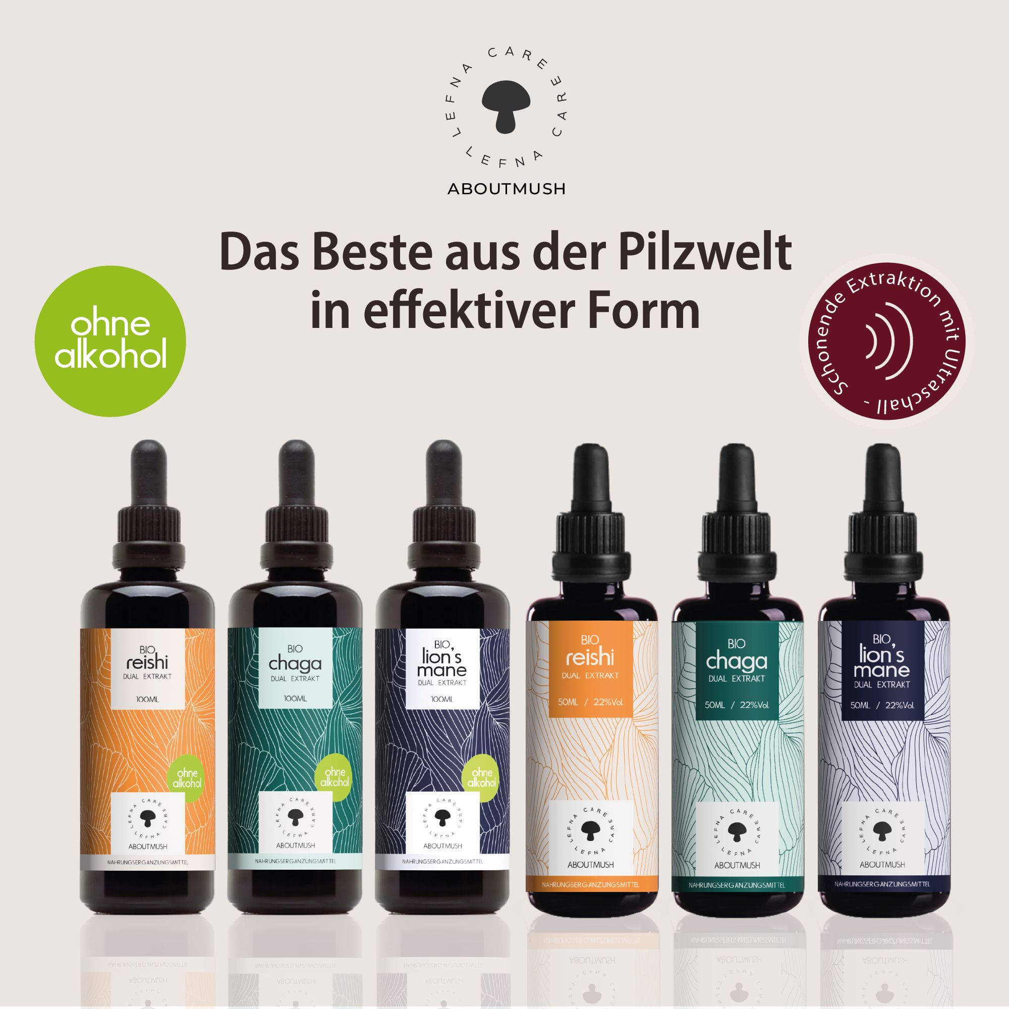 Vitalpilze Chaga Tropfen ohne Alkohol