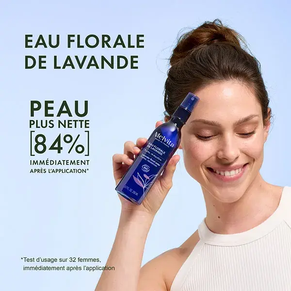 Água Floral Orgânica de Lavanda Melvita 200ml