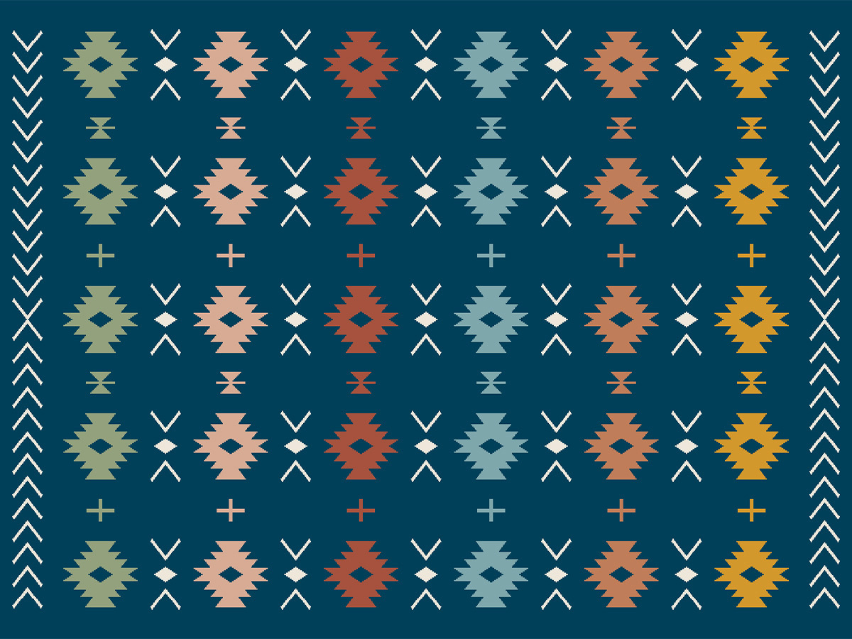 Obelink Patio Mat Aztec 340 x 250 cm tenttapijt