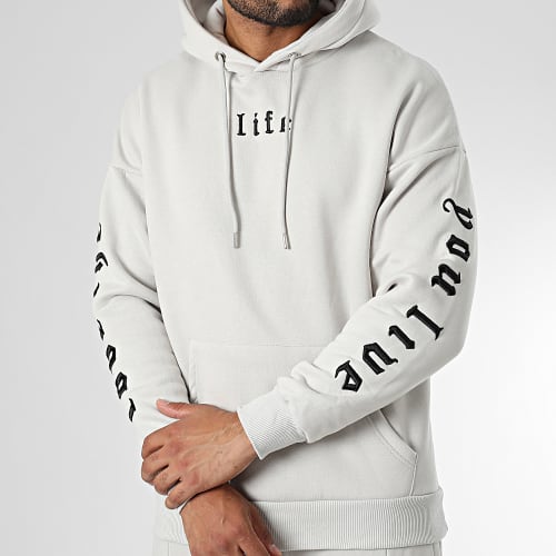 Ensemble De Survêtement LL506 Gris Clair