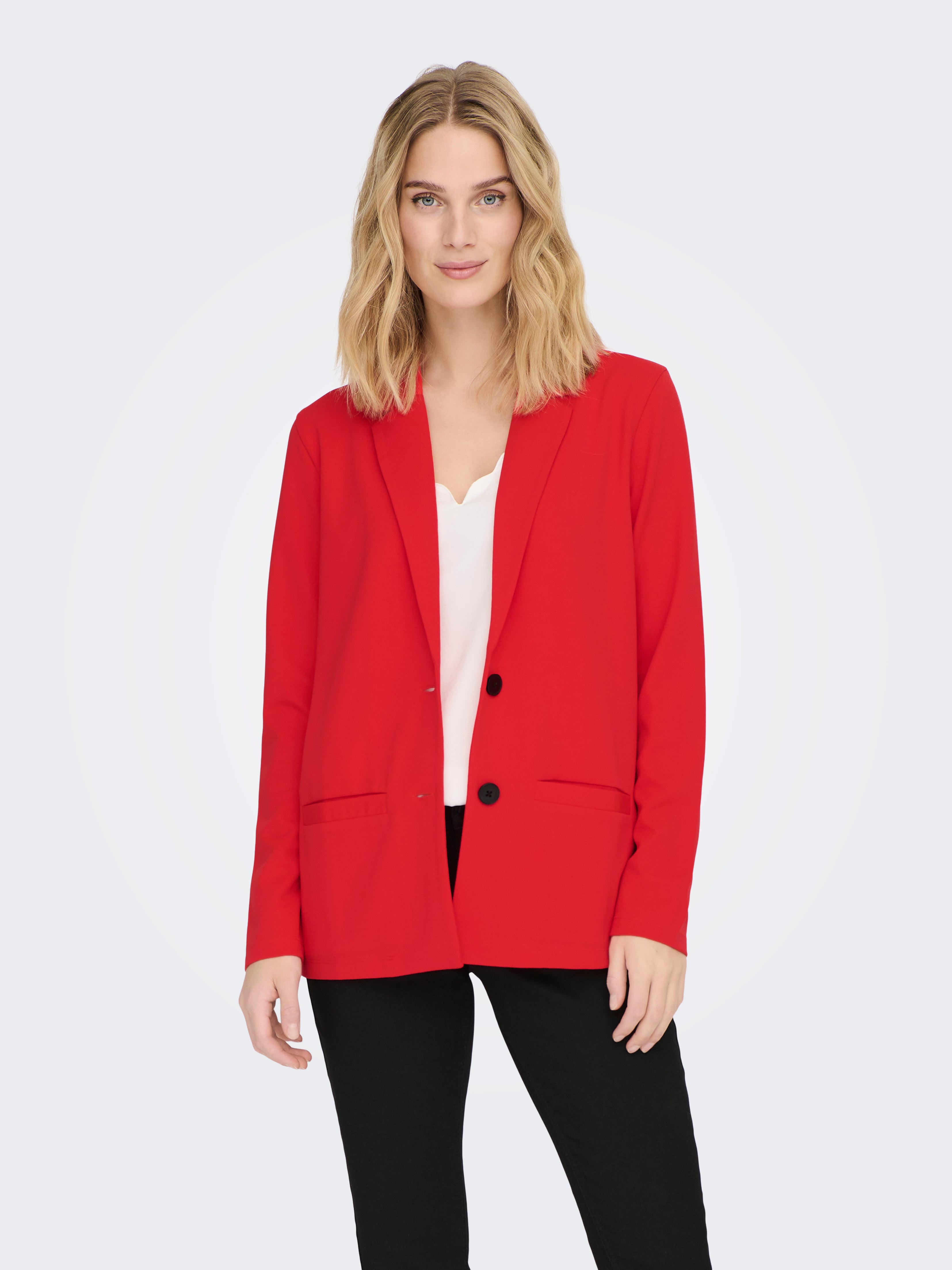 JDYLOUISVILLE Blazer Flame Scarlet