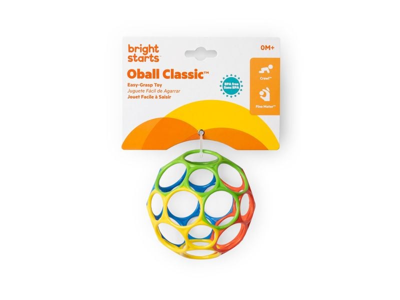 Oball Beschäftigungsspielzeug Classic Mehrfarbig Klassischer Ball für Kinder