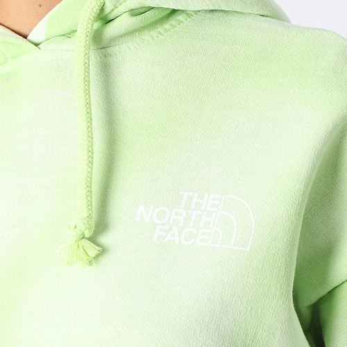 Sweat Capuche Femme Crop A5JA1 Vert Clair