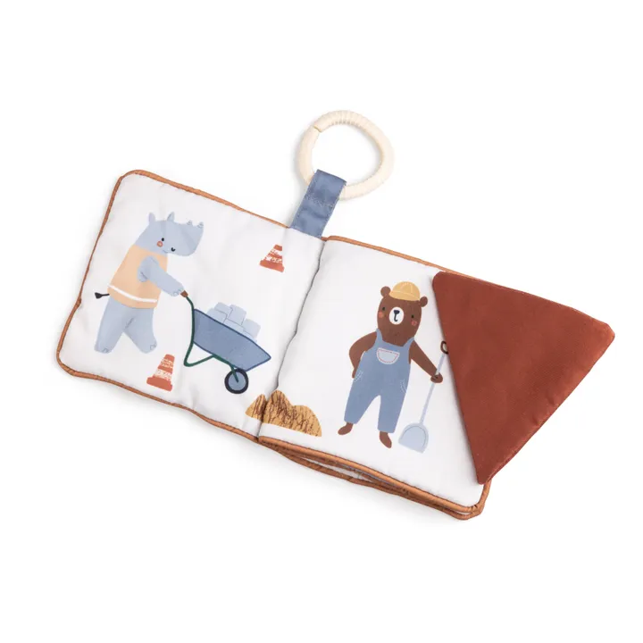 Sebra Livre doudou d'activités  Builders