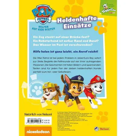 Nelson Paw Patrol Heldenhaft.Einsä