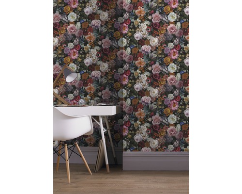 Vliesbehang 108214 Bloem kleurrijk