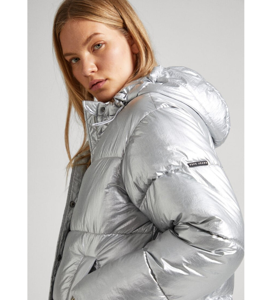 Casaco prateado Pepe Jeans Morgan