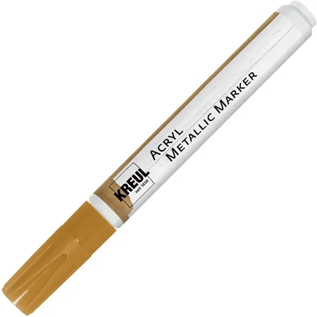 KREUL Acryl Metallic Marker Medium 2 - 4 mm, gold