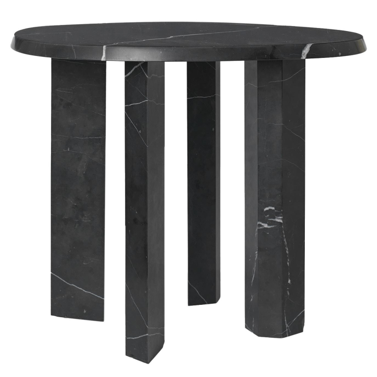 Ferm Living Taula bijzettafel Ø54,4 Black