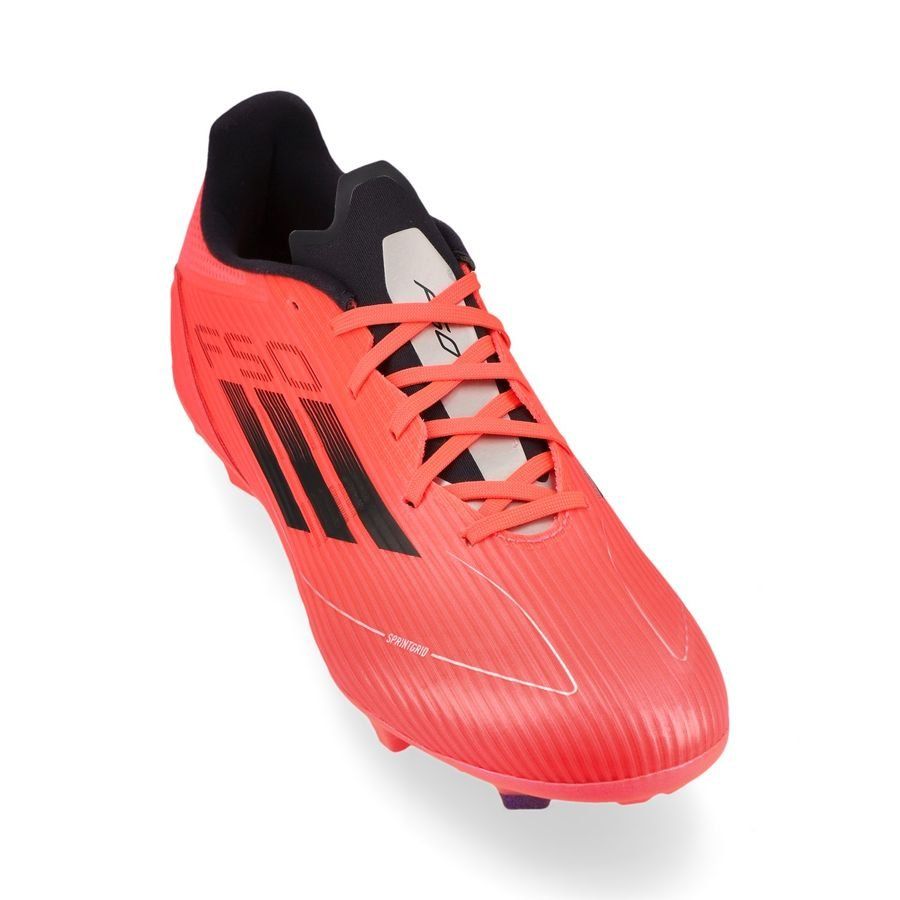 adidas F50 League FG/AG Vivid Horizon - Turbo/Aurora Black/Argenté