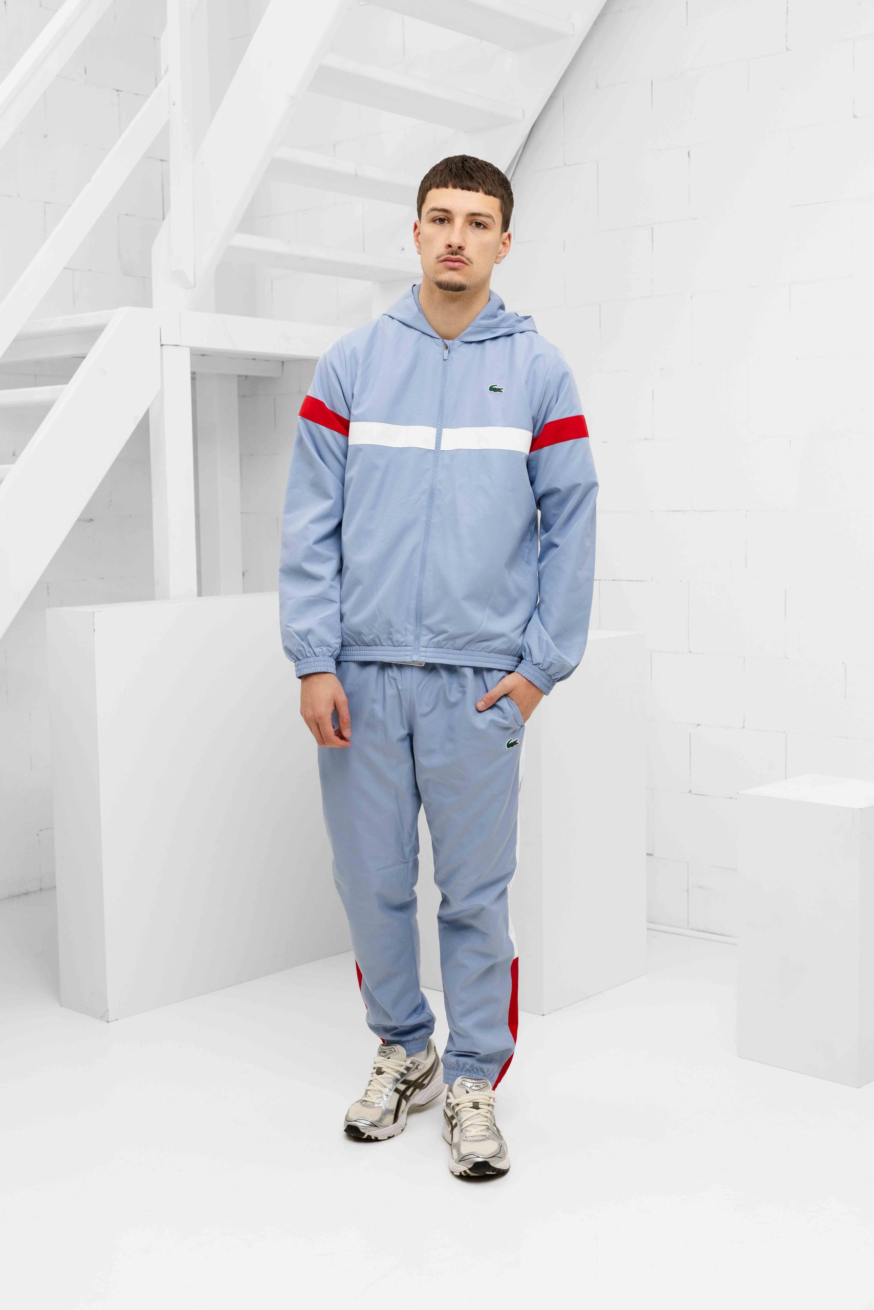 Lacoste Sport Trainingspak Heren Lichtblauw